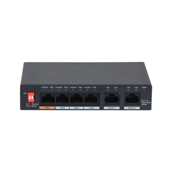 4-Port Gigabit PoE+ Ethernet Switch - Image 2