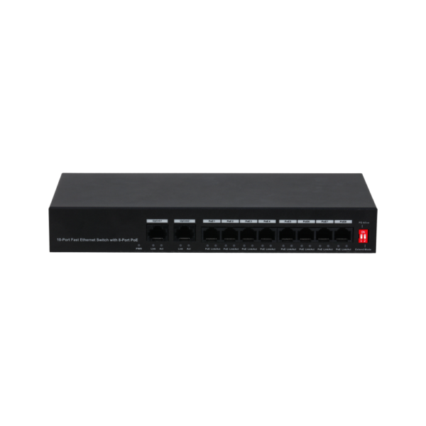 8-Port 100Mbps PoE+ Ethernet Switch - Image 2