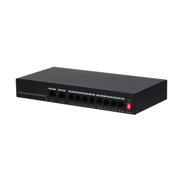 8-Port 100Mbps PoE+ Ethernet Switch